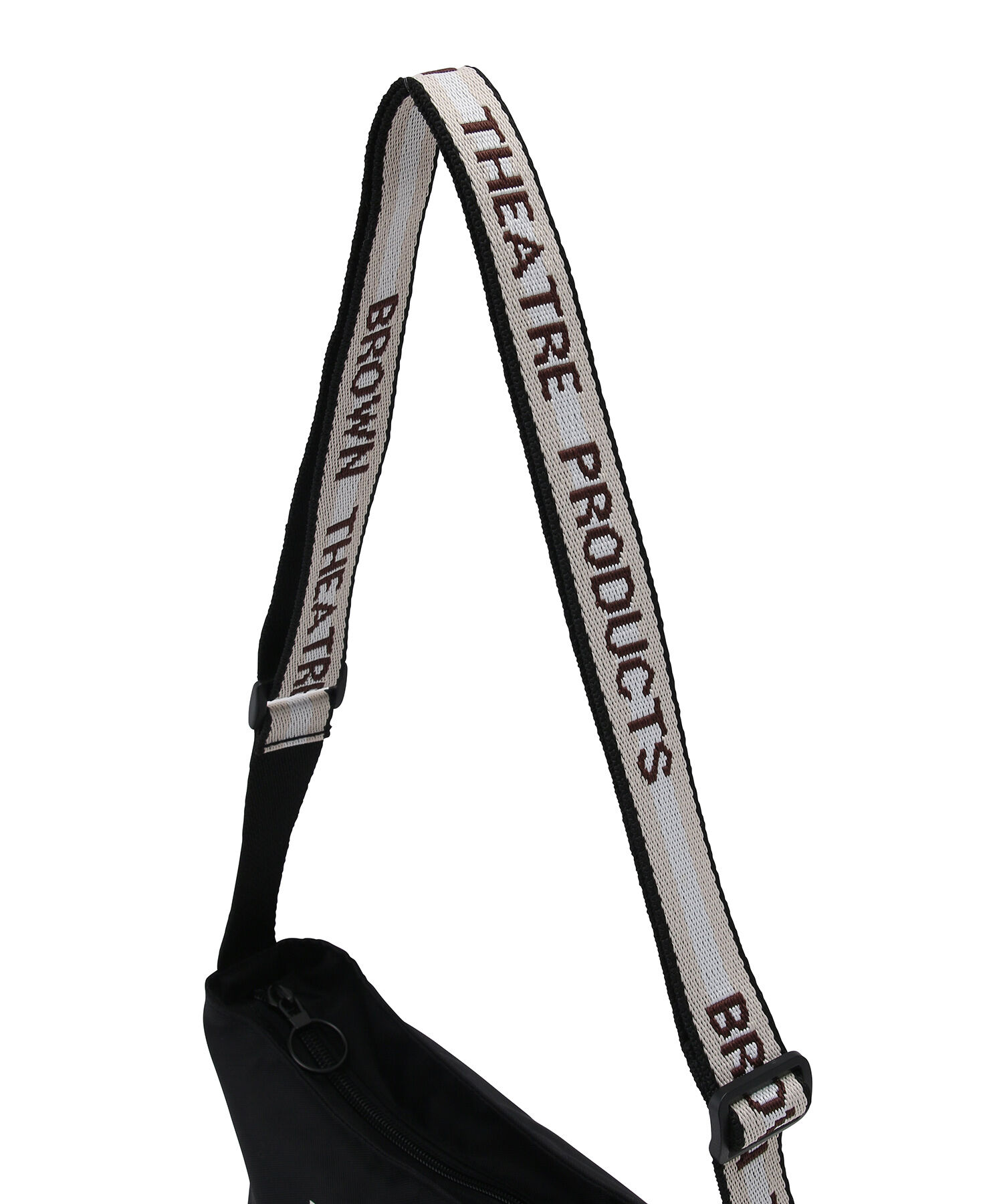 VIS「【BROWN THEATRE PRODUCTSコラボ】ジャガードテープミニショルダーバッグ」|ショルダー・メッセンジャー|