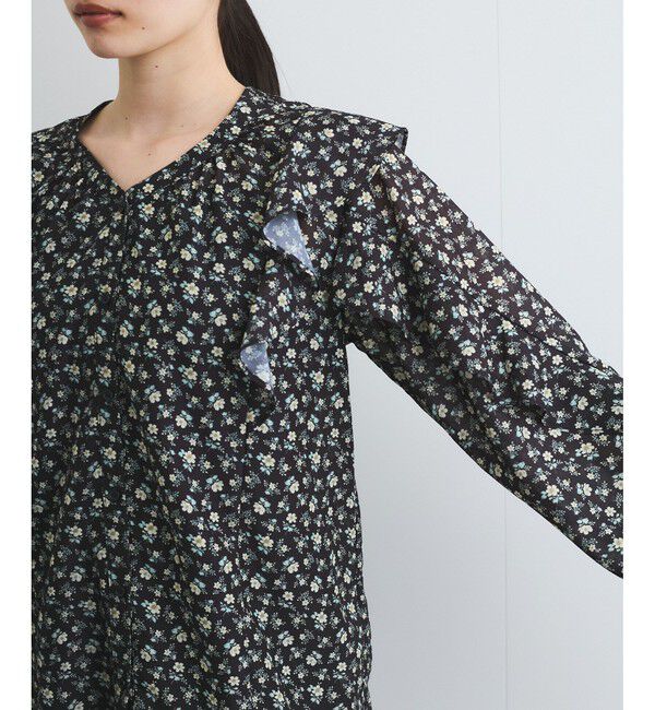 VIS「【前後2WAY】ラッフルフリルブラウス」|シャツ・ブラウス|