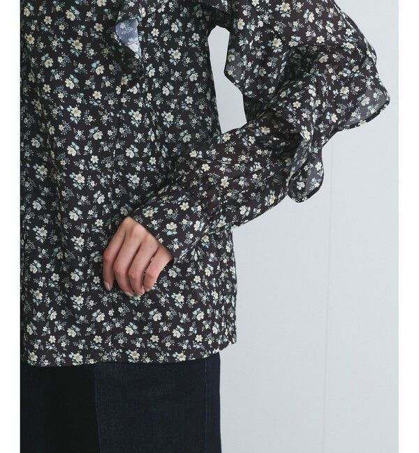 VIS「【前後2WAY】ラッフルフリルブラウス」|シャツ・ブラウス|