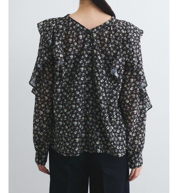 VIS「【前後2WAY】ラッフルフリルブラウス」|シャツ・ブラウス|