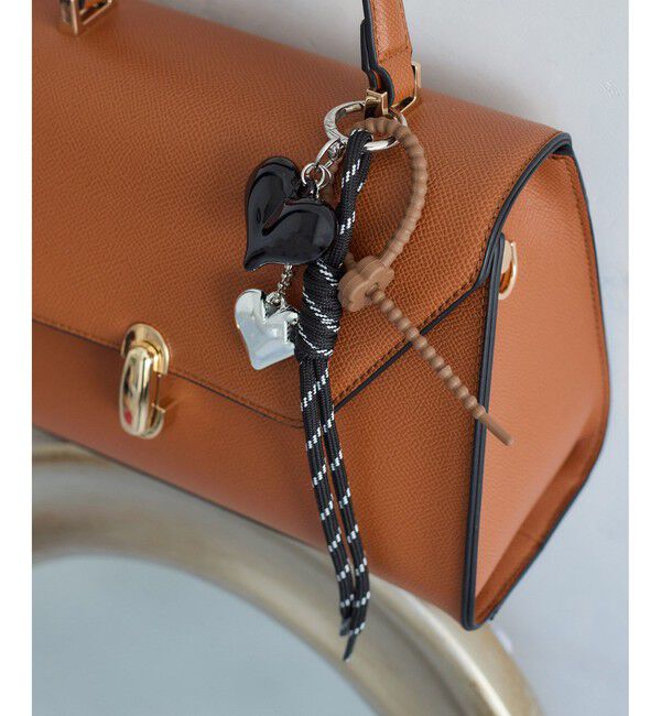 VIS「ハートロープバッグチャーム」|チャーム・キーホルダー|