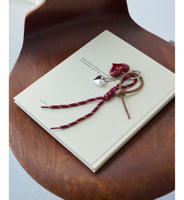 VIS「ハートロープバッグチャーム」|チャーム・キーホルダー|