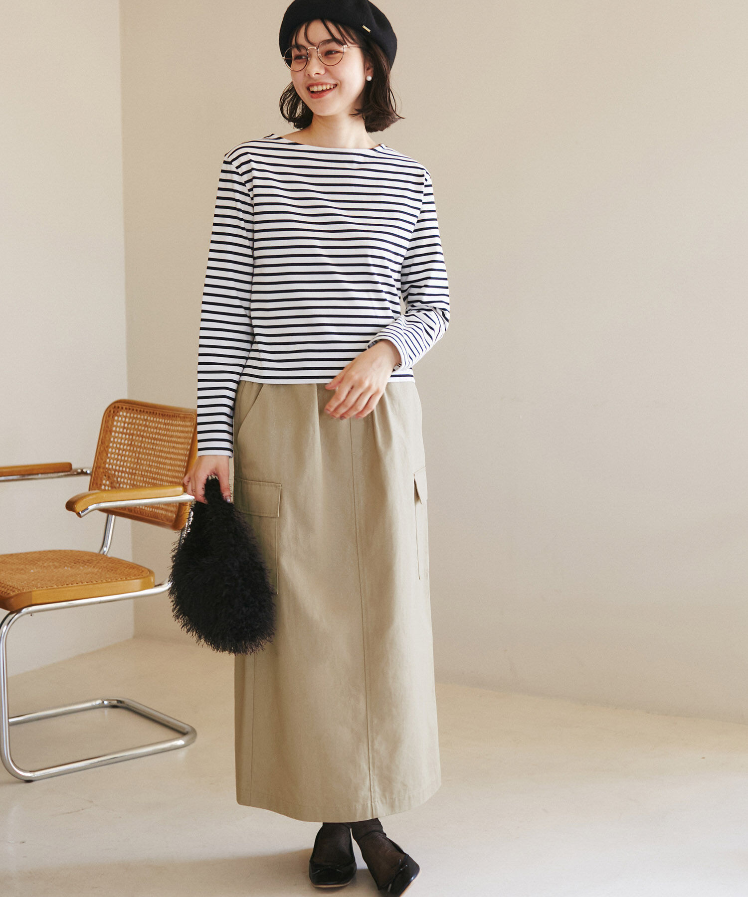 ROPE' PICNIC R「箔アソートカーゴスカート」|スカート|