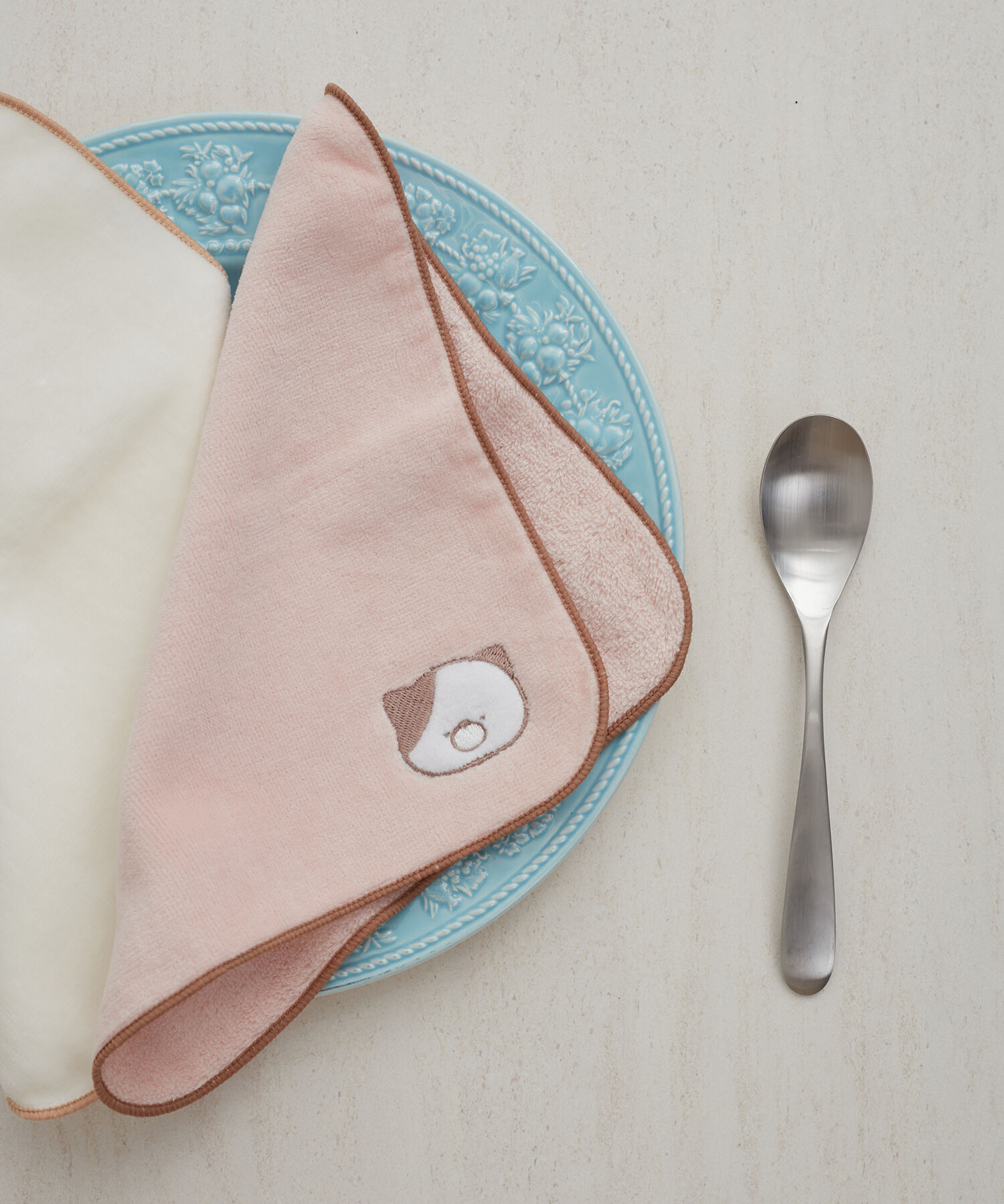 ROPE PICNIC PASSAGE「ふわっとハンドタオル」|ハンカチ|ピンク(63)