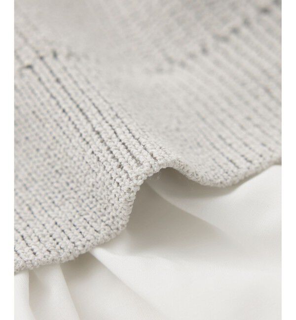 Rope&rsquo;Picnic「布帛使いショート丈カーディガン」|カーディガン|