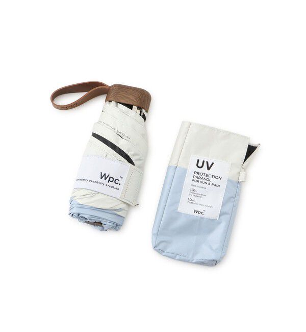 ROPE PICNIC PASSAGE「【Wpc.】【晴雨兼用・遮光】切り継ぎタイニー折りたたみ日傘」|傘|