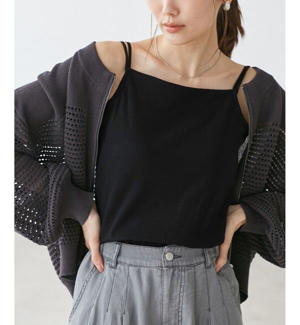 Rope&rsquo;Picnic「【3WAY】キャミソール」|キャミソール|ブラック(01)