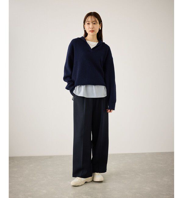 Rope&rsquo;Picnic「布帛ドッキングロングスリーブTシャツ」|Tシャツ・カットソー|