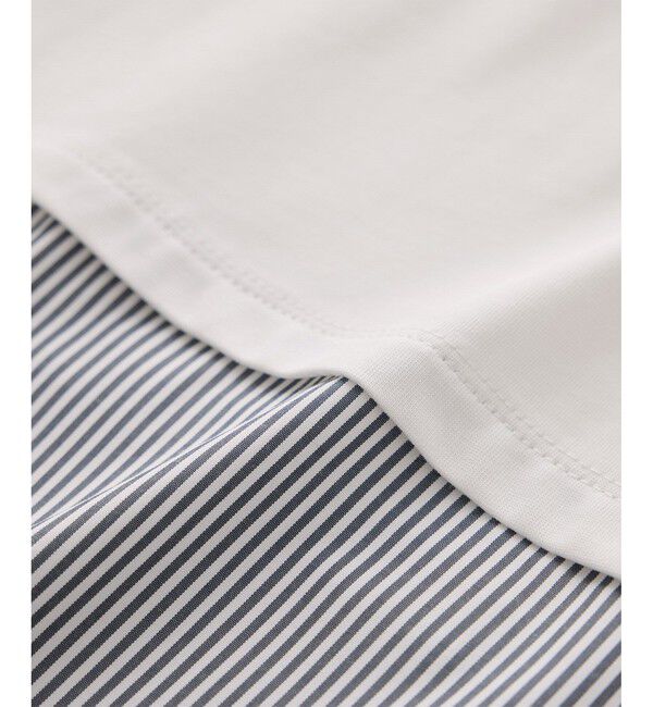 Rope&rsquo;Picnic「布帛ドッキングロングスリーブTシャツ」|Tシャツ・カットソー|