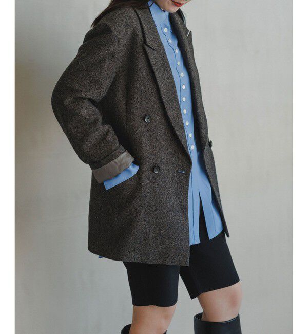 ADAM ET ROPE'「ウールネップテーラードジャケット」|その他|