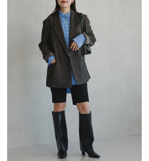 ADAM ET ROPE'「ウールネップテーラードジャケット」|その他|