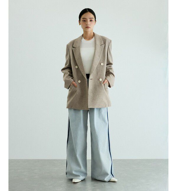 ADAM ET ROPE'「ウールネップテーラードジャケット」|その他|