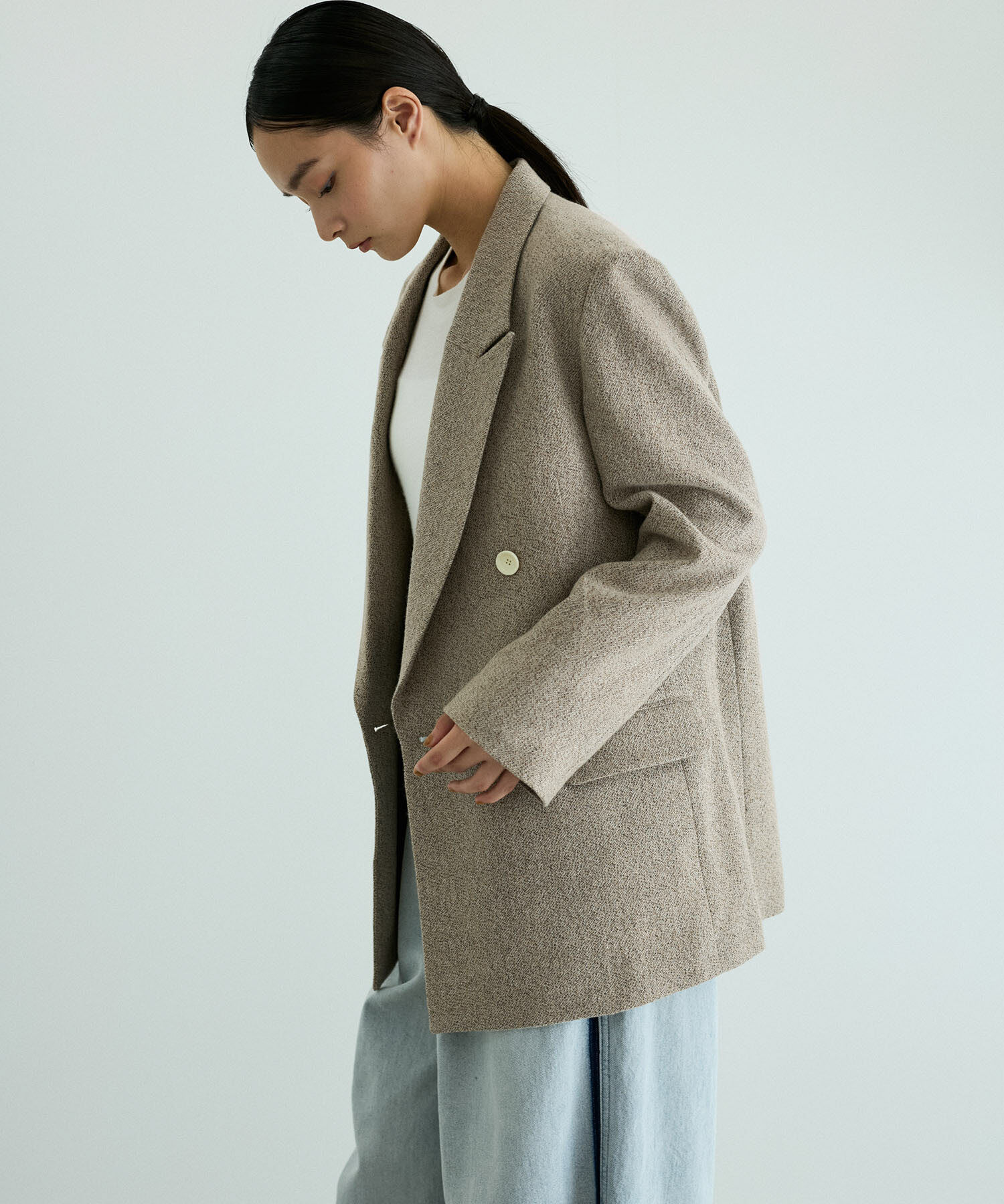 ADAM ET ROPE'「ウールネップテーラードジャケット」|その他|