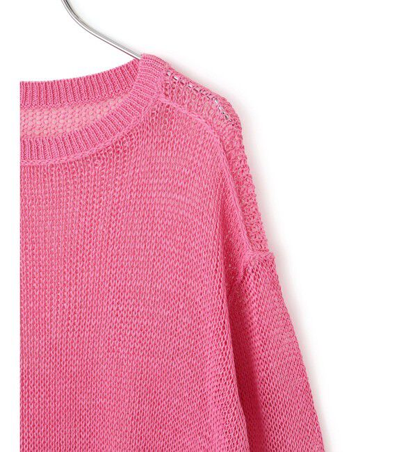 ADAM ET ROPE'「【サステナブル】ローゲージリリーニットプルオーバー」|ニット・セーター|