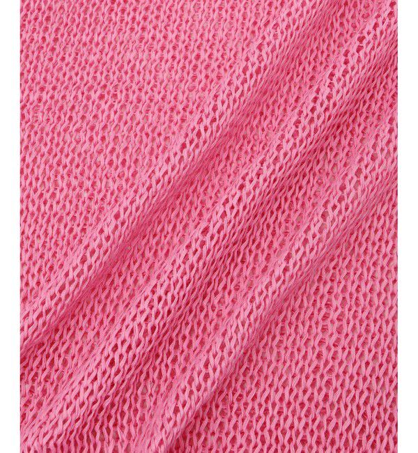 ADAM ET ROPE'「【サステナブル】ローゲージリリーニットプルオーバー」|ニット・セーター|