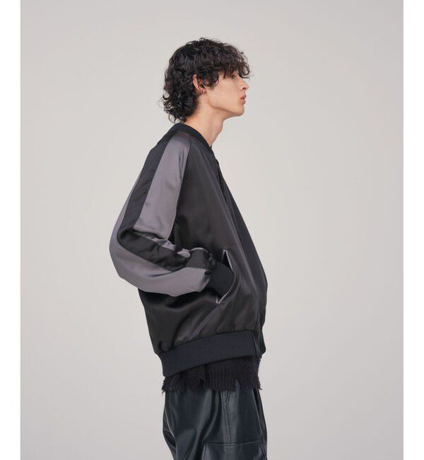 ADAM ET ROPE'「【WEB限定】スカジャン "EUPHORIA" 刺繍 ジャケット / ジップブルゾン / ロングシーズン着用可」|その他|