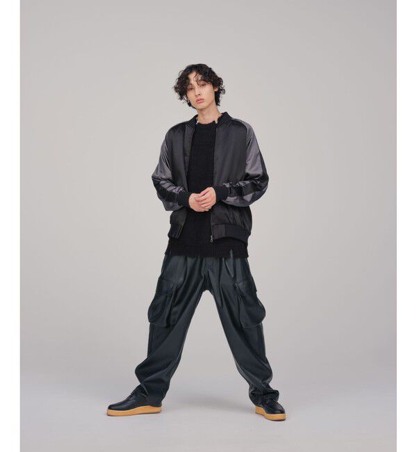 ADAM ET ROPE'「【WEB限定】スカジャン "EUPHORIA" 刺繍 ジャケット / ジップブルゾン / ロングシーズン着用可」|その他|