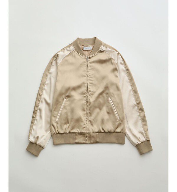 ADAM ET ROPE'「【WEB限定】スカジャン "EUPHORIA" 刺繍 ジャケット / ジップブルゾン / ロングシーズン着用可」|その他|