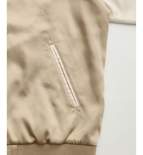 ADAM ET ROPE'「【WEB限定】スカジャン "EUPHORIA" 刺繍 ジャケット / ジップブルゾン / ロングシーズン着用可」|その他|