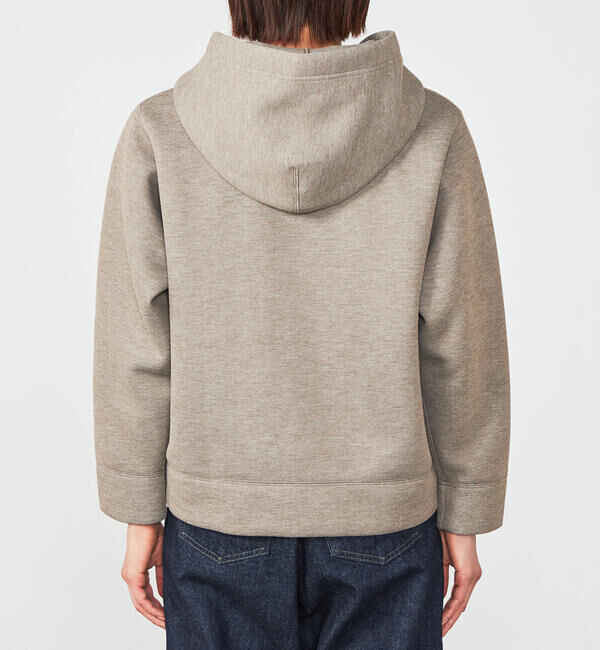 GYMPHLEX「Gymphlex | ダンボールニット ジップフードジャケット WOMEN」|パーカー|