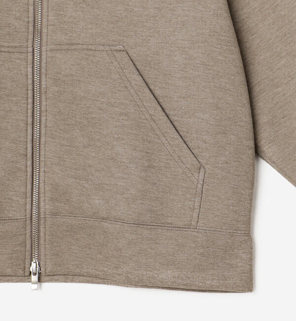 GYMPHLEX「Gymphlex | ダンボールニット ジップフードジャケット WOMEN」|パーカー|