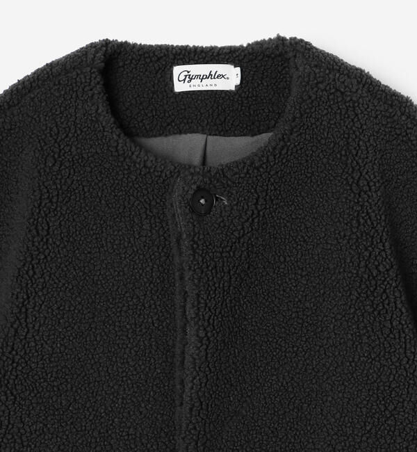 GYMPHLEX「Gymphlex | ライトボア ノーカラーコート WOMEN」|その他|