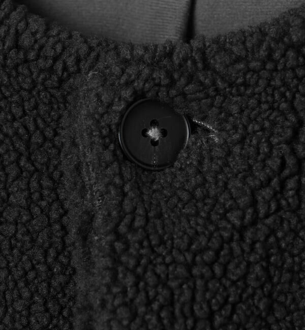 GYMPHLEX「Gymphlex | ライトボア ノーカラーコート WOMEN」|その他|