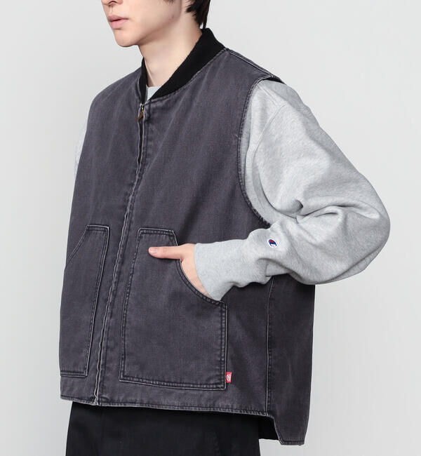  「TUF-NUT | COTTON DUCK WORK VEST MEN」|ダウンベスト・ベスト|