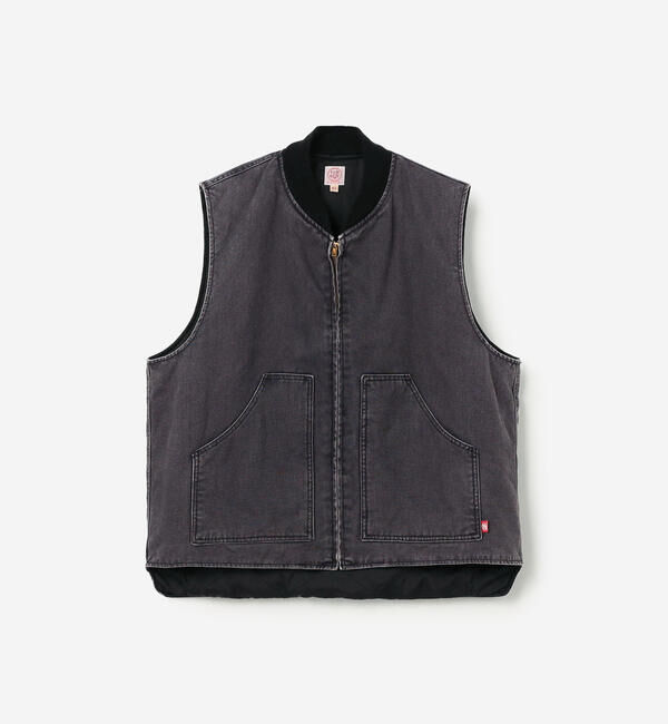 「TUF-NUT | COTTON DUCK WORK VEST MEN」|ダウンベスト・ベスト|