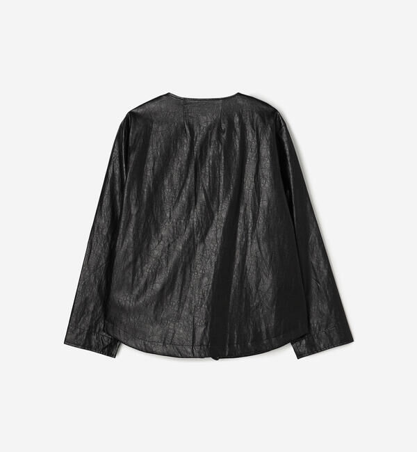  「eunoia | フェイクレザー ジャケット WOMEN」|その他|