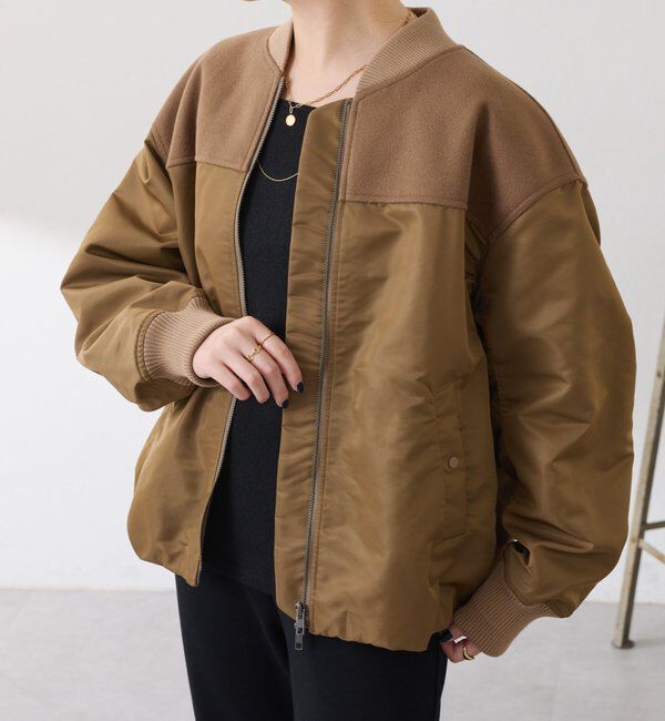  「コンビMA-1ブルゾン」|ベスト・ジレ|