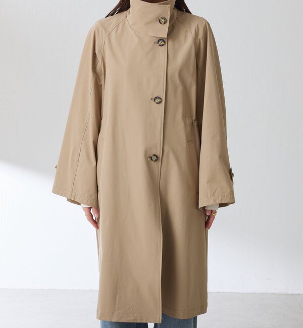 「【手洗いできる/撥水/軽量/ストレッチ】撥水スタンドネックコート」|その他|