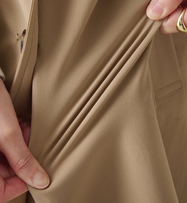  「【手洗いできる/撥水/軽量/ストレッチ】撥水スタンドネックコート」|その他|