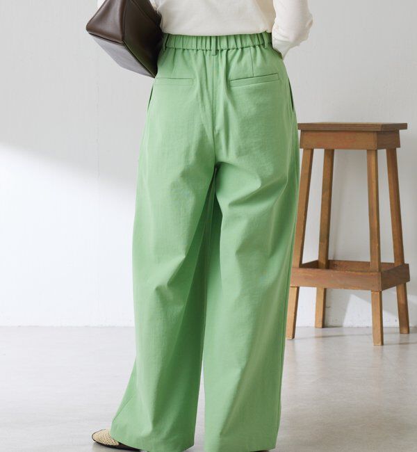  「シェルタリング3タックパンツ」|チノ|