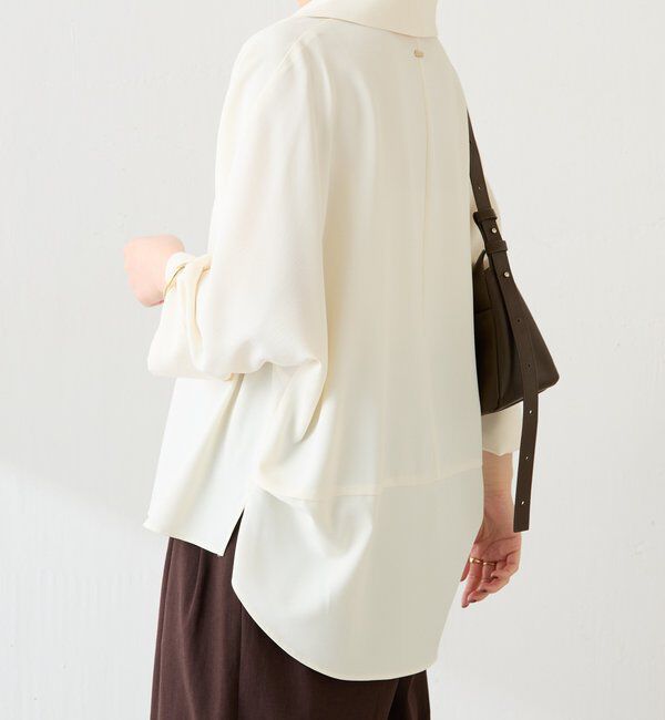  「ジャージスキッパードルマンブラウス」|シャツ・ブラウス|