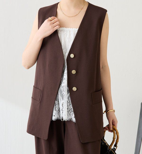  「シェルタリングジレ」|ベスト・ジレ|