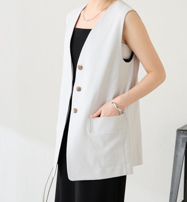  「シェルタリングジレ」|ベスト・ジレ|