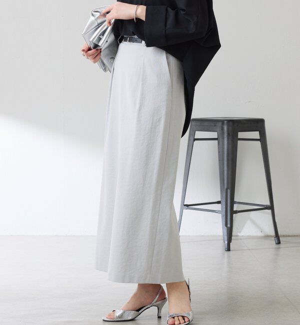  「シェルタリングタックスカート」|スカート|