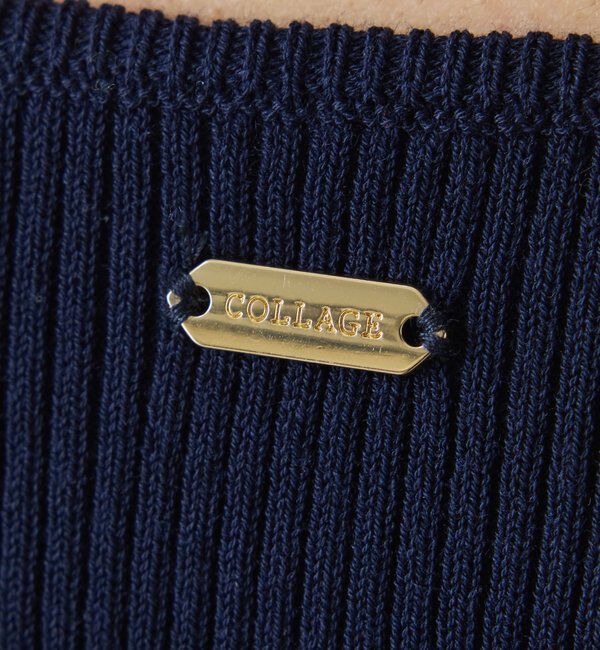  「ハーフスリーブコンパクトニット」|ニット・セーター|