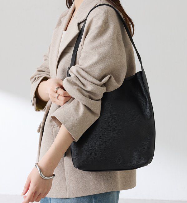  「【PAPILLONNER/パピヨネ】レザーワンハンドルバッグ」|トートバッグ|