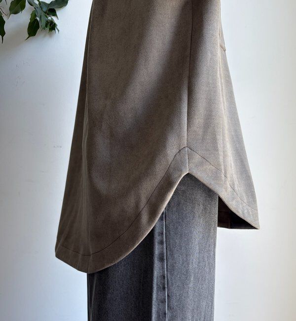  「スウェードダンボールシャツ」|シャツ・ブラウス|
