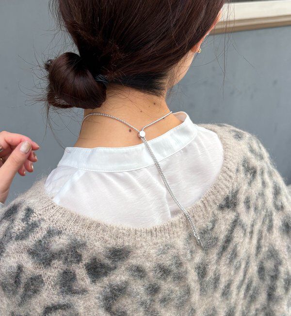  「デザインチェーンスライドネックレス」|ネックレス|