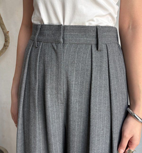  「ソフト起毛ストレッチパンツ」|チノ|