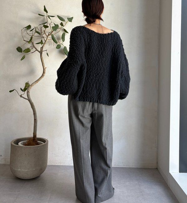  「ソフト起毛ストレッチパンツ」|チノ|