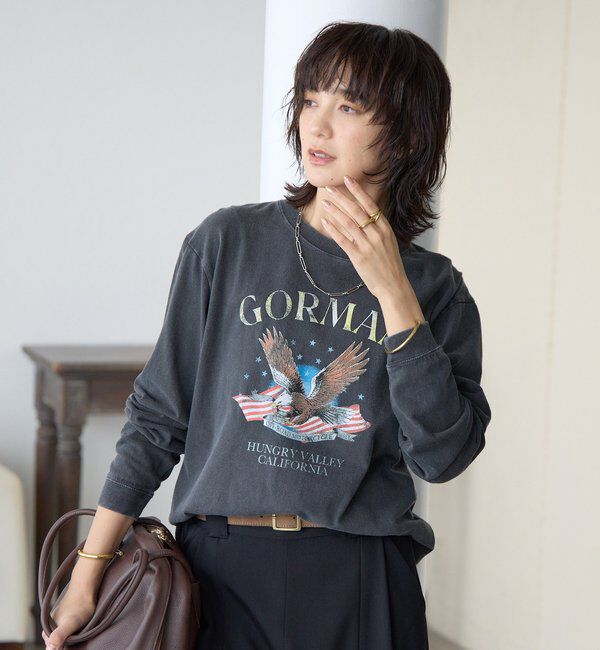  「【GOOD ROCK SPEED別注】EAGLEピグメントロンTee」|Tシャツ・カットソー|