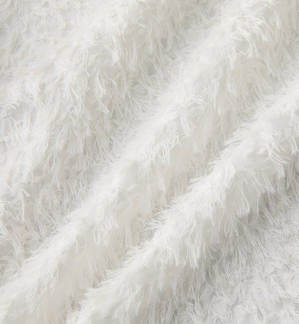  「【オケージョンにも】フェザージャガードブラウス」|シャツ・ブラウス|