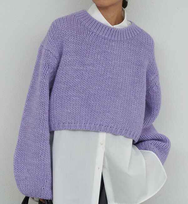  「ローゲージニット」|ニット・セーター|