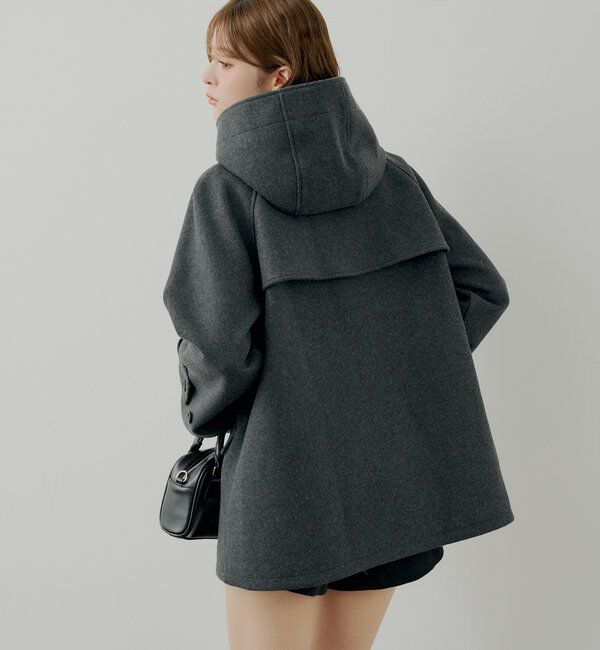  「【WEB限定】フードダッフルミドルコート」|その他|