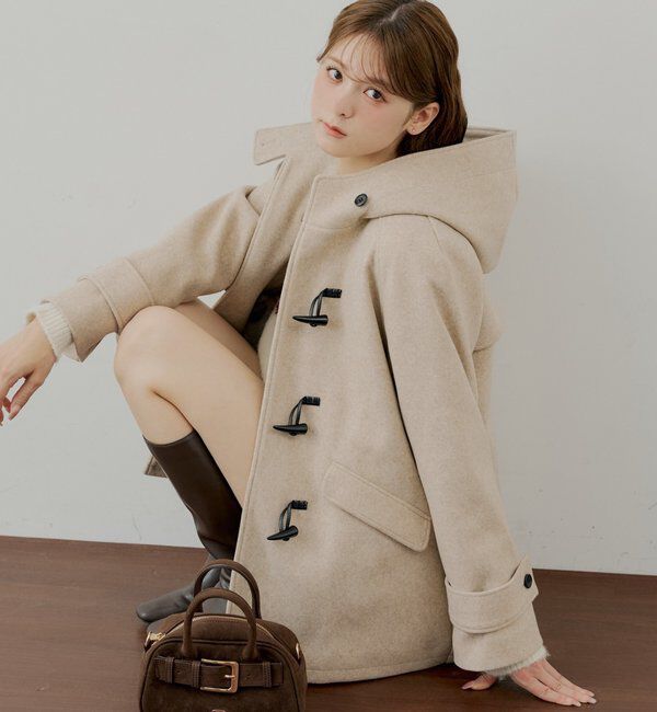  「【WEB限定】フードダッフルミドルコート」|その他|