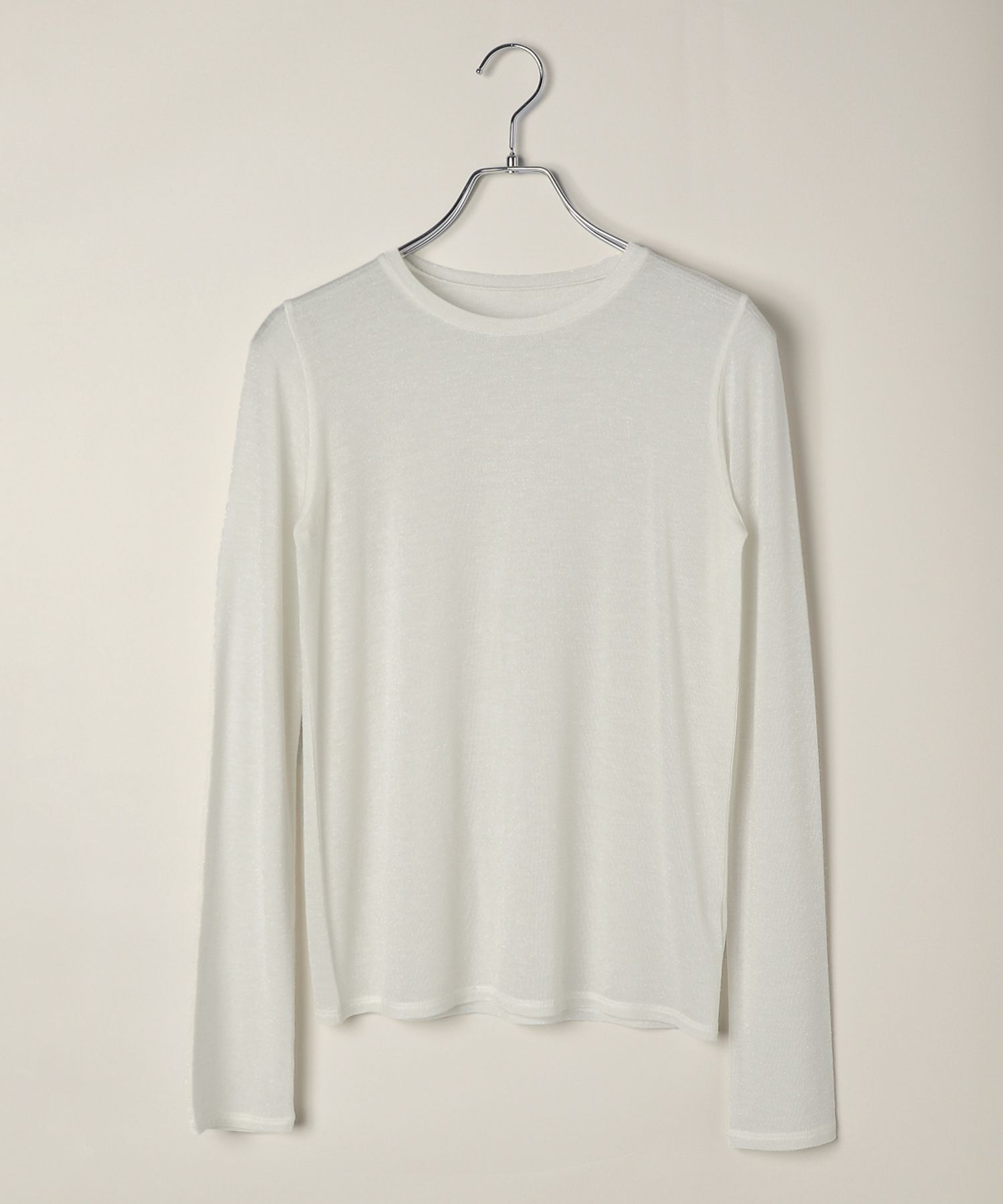 A part by 「カシミヤシルクジャージプルオーバー」|Tシャツ・カットソー|オフホワイト２